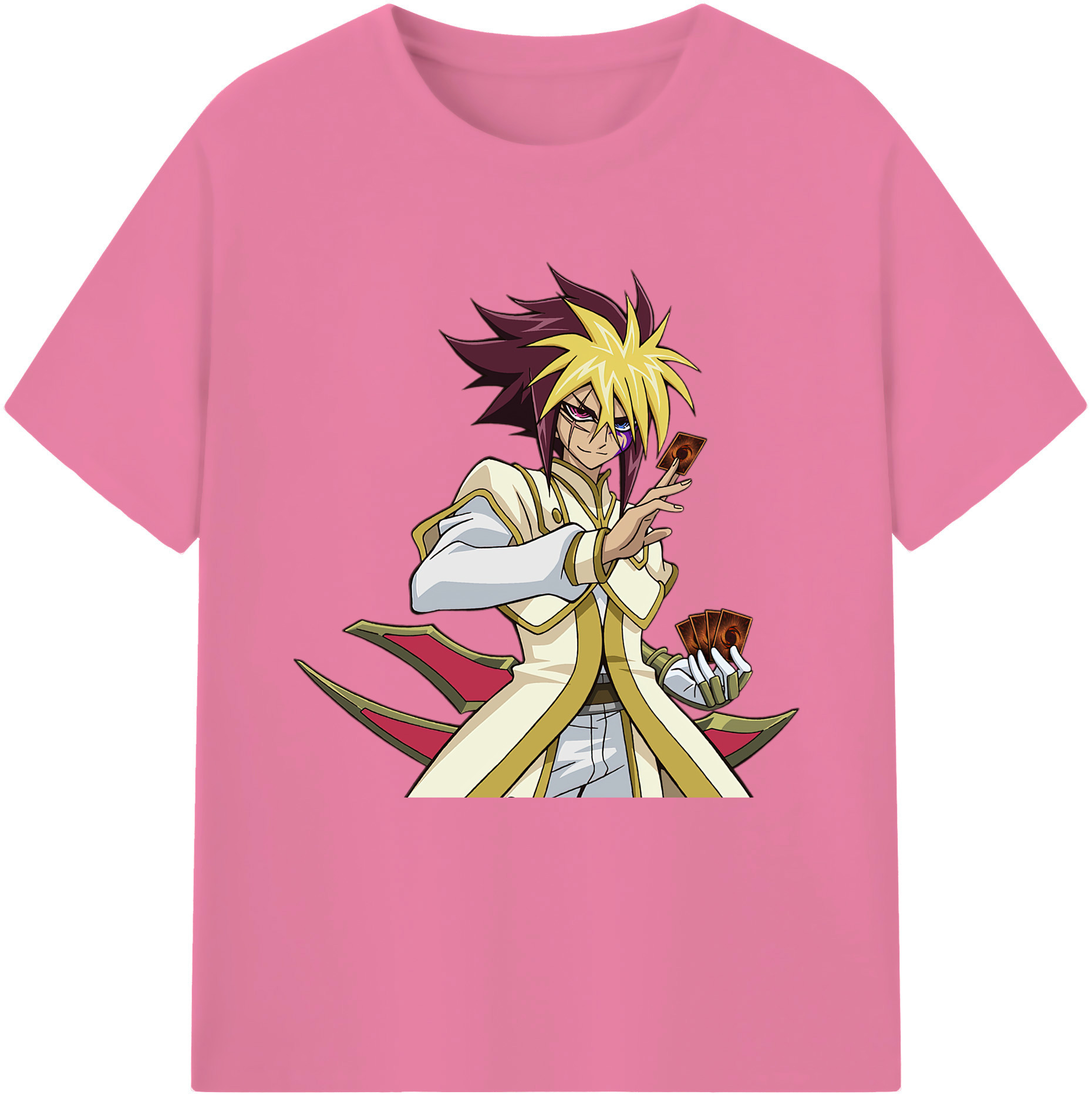 （画像用） 遊☆戯☆王 Yu-Gi-Oh! 綿100％半袖Tシャツ（フロントプリント）